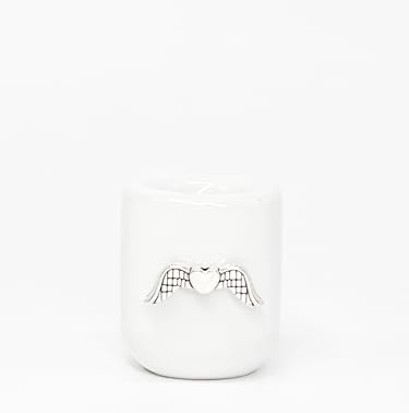 28 Day Chime Candle Set with Ceramic Holder