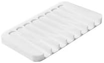 Silicone Soap Dish with Drainage and Raised Ridges 1