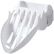 BRIGHTFUFU Wall-Mounted Soap Dish with Draining Holes 1