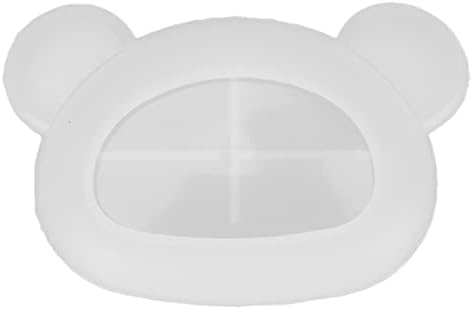 Bear Head Resin Tray for DIY Craft and Storage