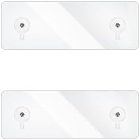 Durmmur Acrylic Soap Dish Adhesive Replacement Sticker 2 Pack