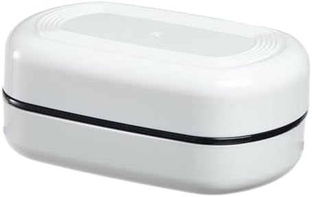 Loyliawa Double-Layer Soap Dish with Lid and Drainage Tray