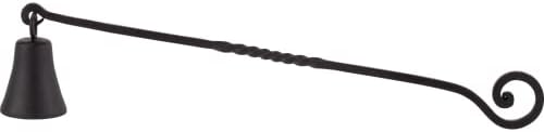 RTZEN Antique Bell Candle Snuffer - Handcrafted Wrought Iron Candlesnuffer with Long Handle
