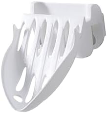 COOLHIYA Wall-Mounted Soap Dish Holder with Draining Holes