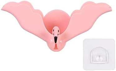 Flamingo Soap Dish Wall Mounted Holder for Home Kitchen Bathroom