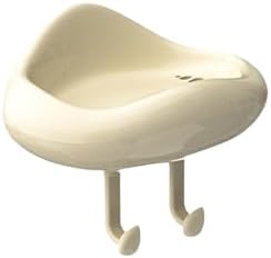 No-Hole Suction Cup Soap Dish for Shower Wall Mount