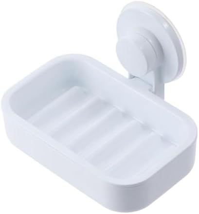 Suction Cup Soap Dish Removable Reusable Wall Mounted