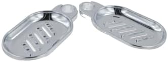 2Pcs ABS Soap Dish for Bathroom Storage