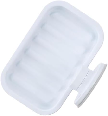 Suction Cup Soap Dish Removable Reusable Wall Mounted