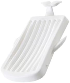 Whale Shape Soap Holder with Removable Drain