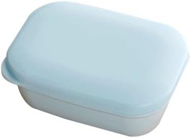 PRETYZOOM Leakproof Pp Soap Dish for Bathroom and Travel