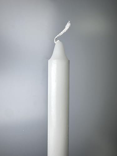 SwandTanpand Taper Candles 866 Tall 10 Pack White