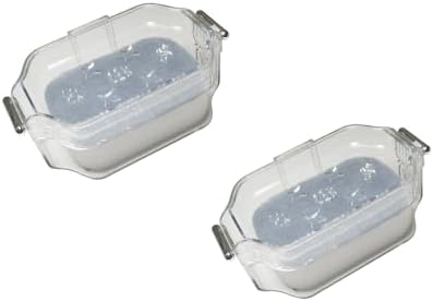 Wthree 2 pcs Punch-Free Soap Dish for Bathroom