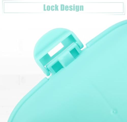 VOCOSTE Travel Soap Dish with Lock Blue