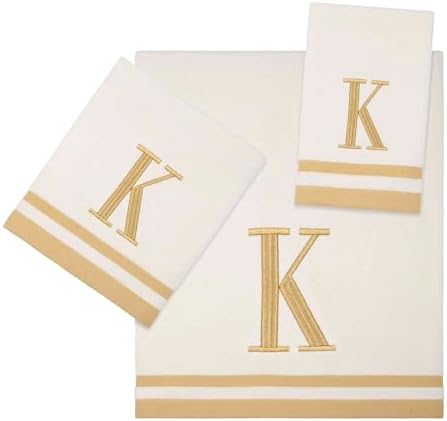 Avanti Linens - Monogram Towel Set 3-Piece