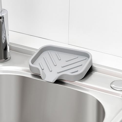 TENYELE Silicone Bathroom Soap Holder Mat