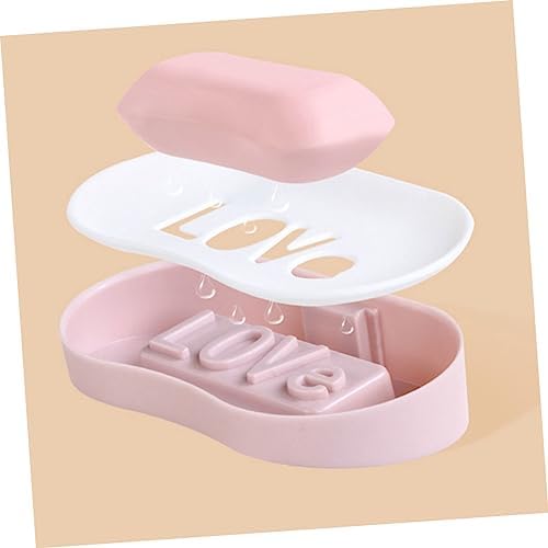 Amosfun Dual Layer Wall Mount Soap Holder