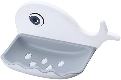 Wall-Mounted Soap Holder with Drainage for Kitchen and Bathroom