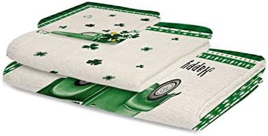 ZOE GARDEN St Patricks Truck Towel Set 1