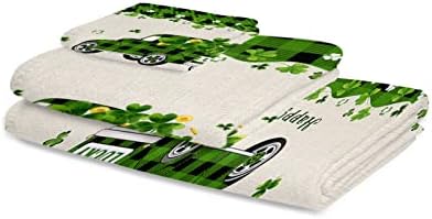 ZOE GARDEN St Patricks Day Microfiber Towel Set