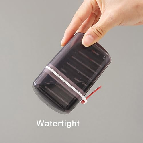 Loyliawa Portable Leakproof Soap Holder with Drainage Function