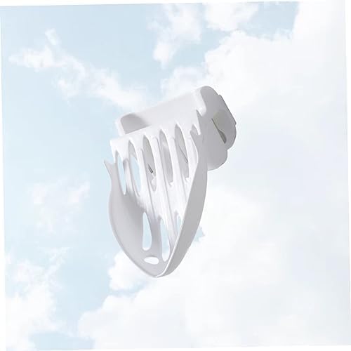 Luxshiny Wall-Mounted Soap Holder with Toothbrush Space