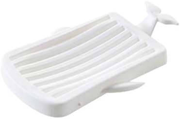Cabilock Whale-Shaped Soap Dish with Drainage