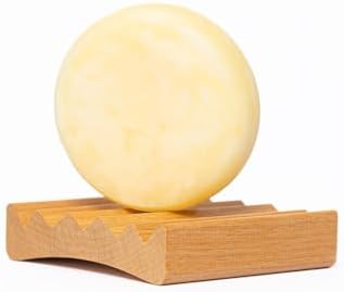 Eco-Friendly Self-Draining Soap Dish - Natural Alder Wood