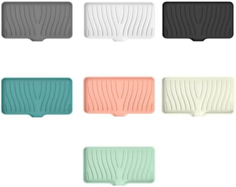 Silicone Soap Dish 2PCS Non-Slip Drainage Kitchen Bathroom Holder