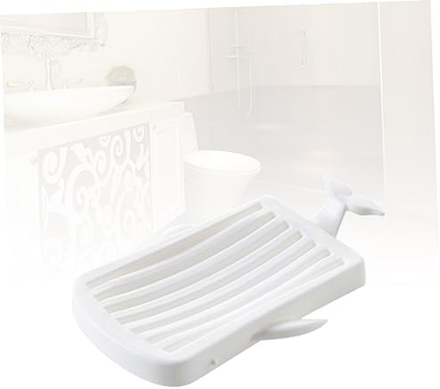Yardwe Leaf Shape Soap Holder for Bathroom