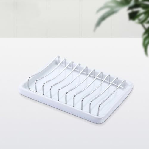 PRETYZOOM 2pcs Stainless Steel Soap Holder