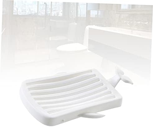 Yardwe Leaf Shape Soap Holder for Bathroom