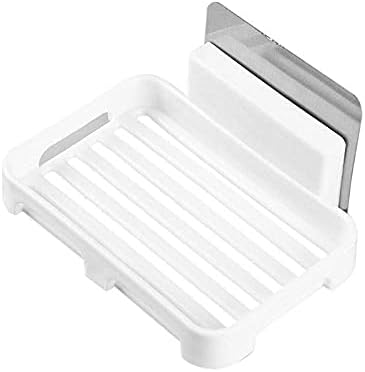 1PCS Plastic Soap Box for Bathroom Durable Wall Mounted Holder