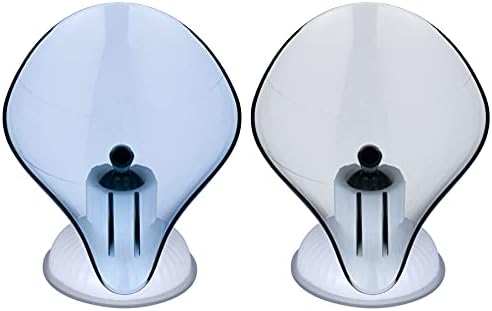 Bulckrew 2PC Leaf Soap Holder Suction Cup Design