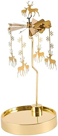 Yalych Rotating Candle Holder with Deer Design