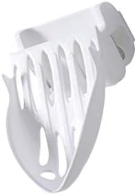Healifty Wall-Mounted Soap Holder with Toothbrush and Toothpaste Storage