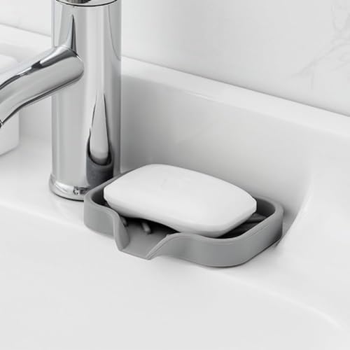 HiQiMi 2 Pack Soap Dish and Sponge Holder Set 1