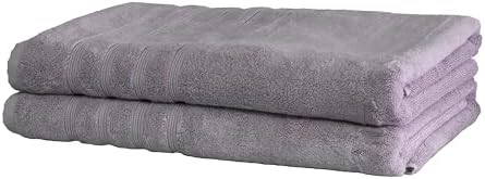 Mosobam Luxury Turkish Towels Set of 2 35X70 Lavender