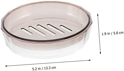 PRETYZOOM Self-Draining Bathroom Soap Dish with Drain