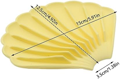 2Pcs Drain Silicone Soap Dish Non-Slip Soap Mat for Bathroom
