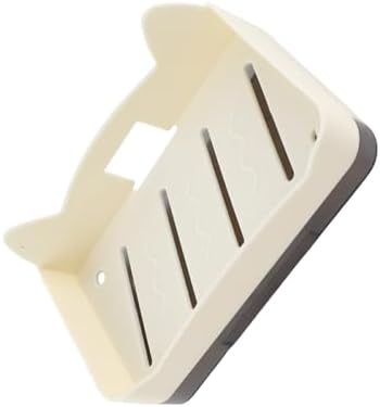 Whimsical Cat Soap Dish with 4 Hooks - Wall Mount Holder