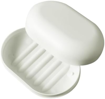 Travel Plastic Soap Holder with Storage Tray