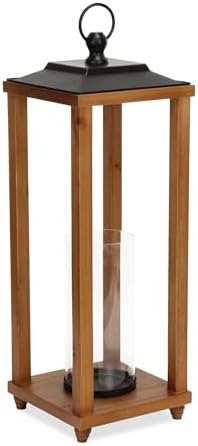 Contemporary Home Living Decorative Candle Lantern 24 Inch