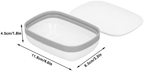 Gsycle Soap Holder with Lid for Home Travel Camping