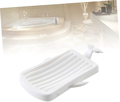 Yardwe Leaf Shape Soap Holder for Bathroom