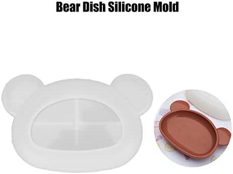 Bear Head Resin Tray for DIY Craft and Storage