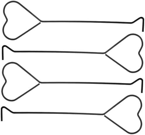LIFKOME 4pc Heart Design Candle Wick Hooks