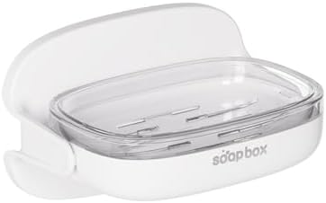 Upgraded Suction Soap Dish for Bathroom and Kitchen