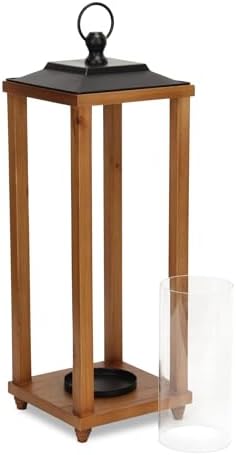 Contemporary Home Living Decorative Candle Lantern 24 Inch