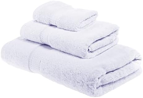 Superior Egyptian Cotton 3-Piece Towel Set White